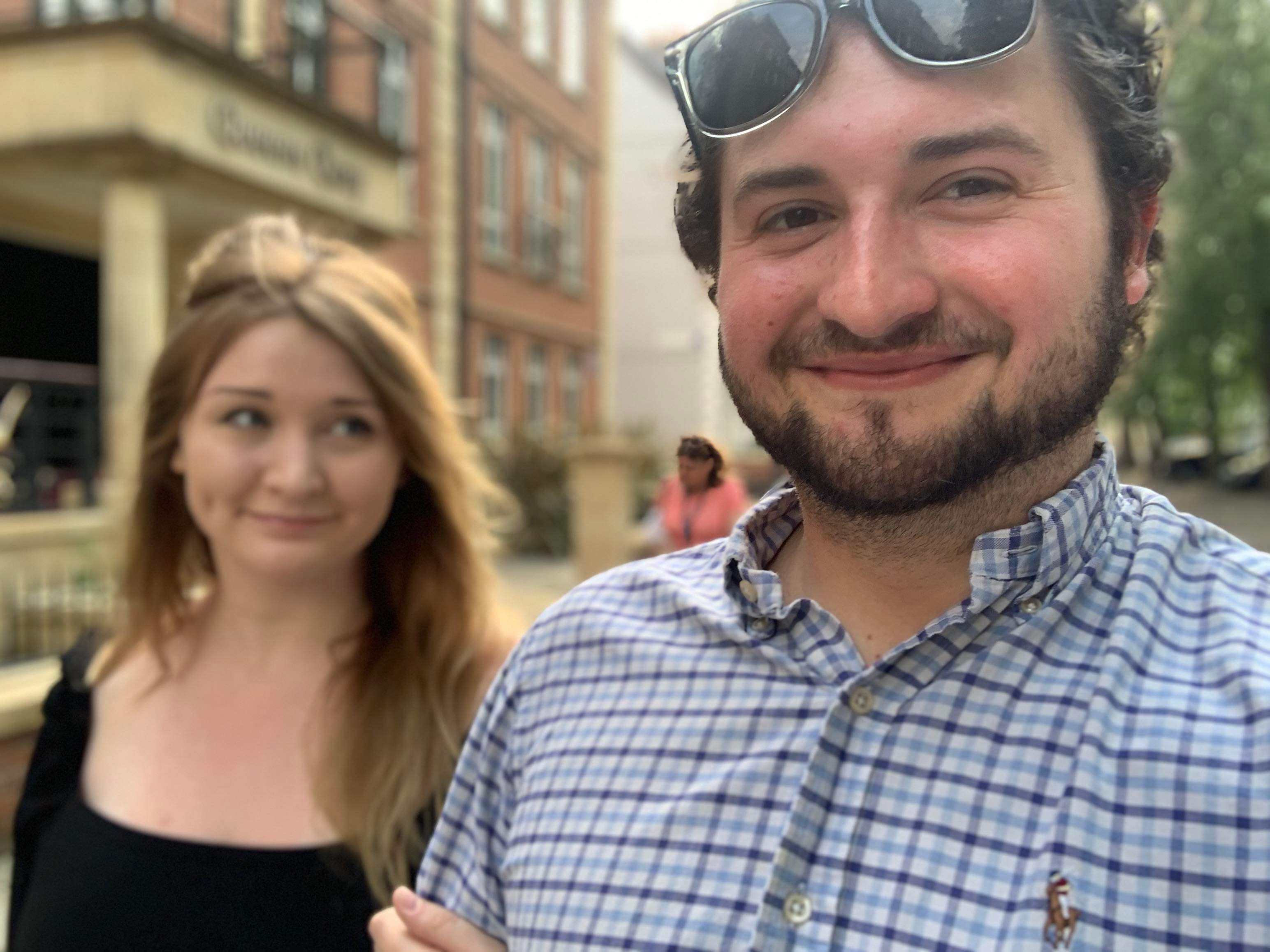 Megan and Connor